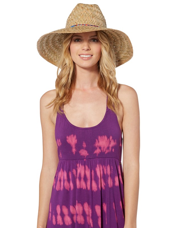 roxy, Seaside Hat, STONE (sez0) 0 Seaside Hat ARJHA00049 Roxy