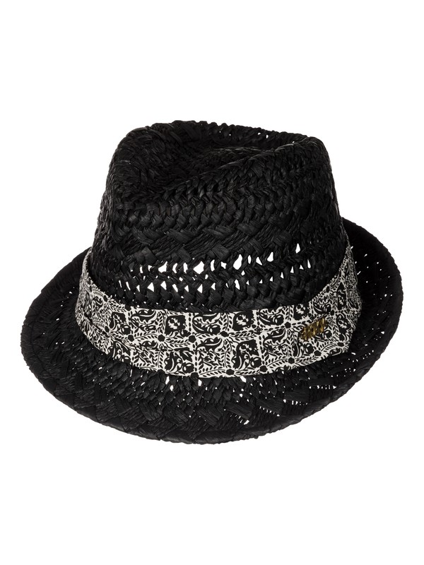 roxy, Heat Wave Fedora, TRUE BLACK (kvj0) 0 Heat Wave Fedora ARJHA03002 Roxy