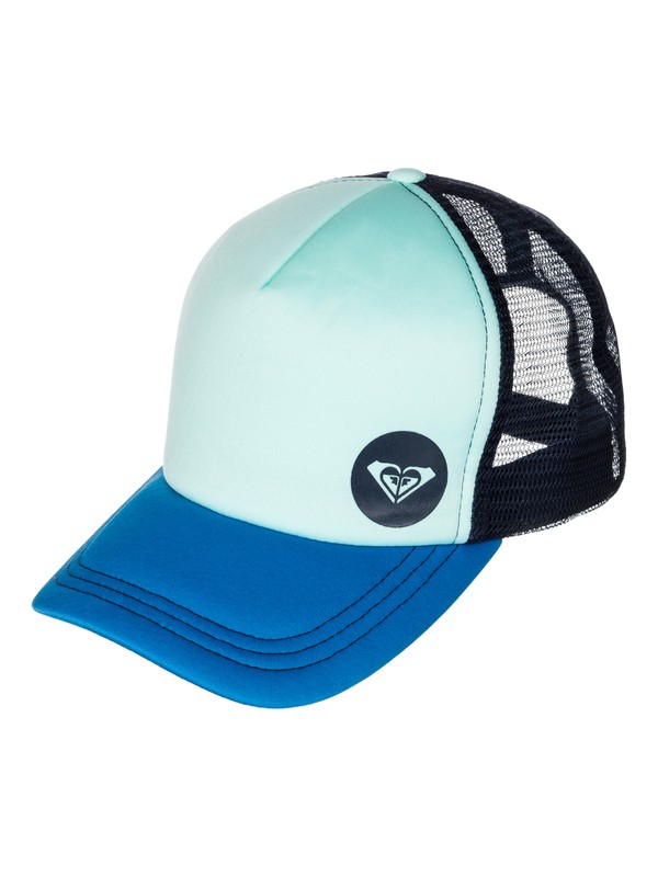 roxy, Truckin Hat, MEDITERRANEAN BLUE (bqe0) 0 Truckin Hat ARJHA03009 Roxy
