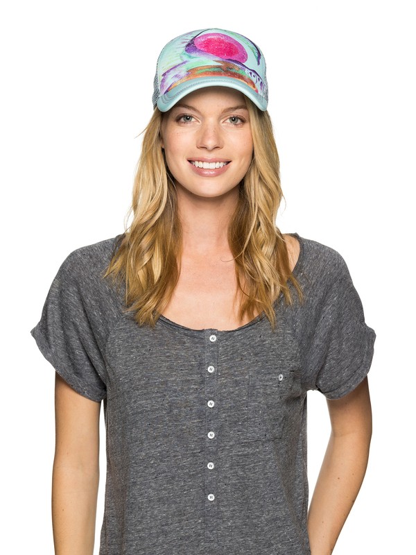 roxy, Dig This Trucker Hat, MOONLIGHT GREEN (bfc0) 0 Dig This Trucker Hat ARJHA03011 Roxy
