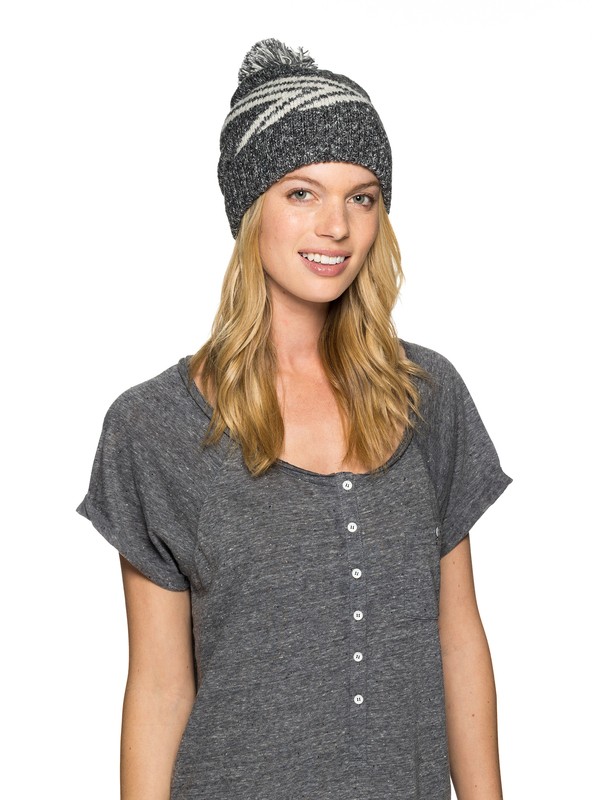 roxy, Night Chill Beanie, CHARCOAL HEATHER (kpgh) 0 Night Chill Beanie ARJHA03016 Roxy