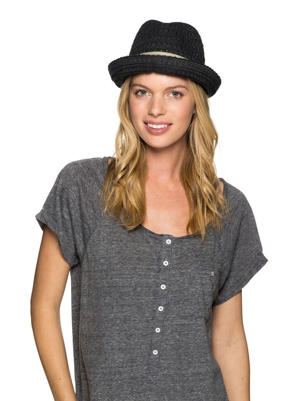 roxy, Solar Rays Hat, TRUE BLACK (kvj0) 0 Solar Rays Hat ARJHA03025 Roxy