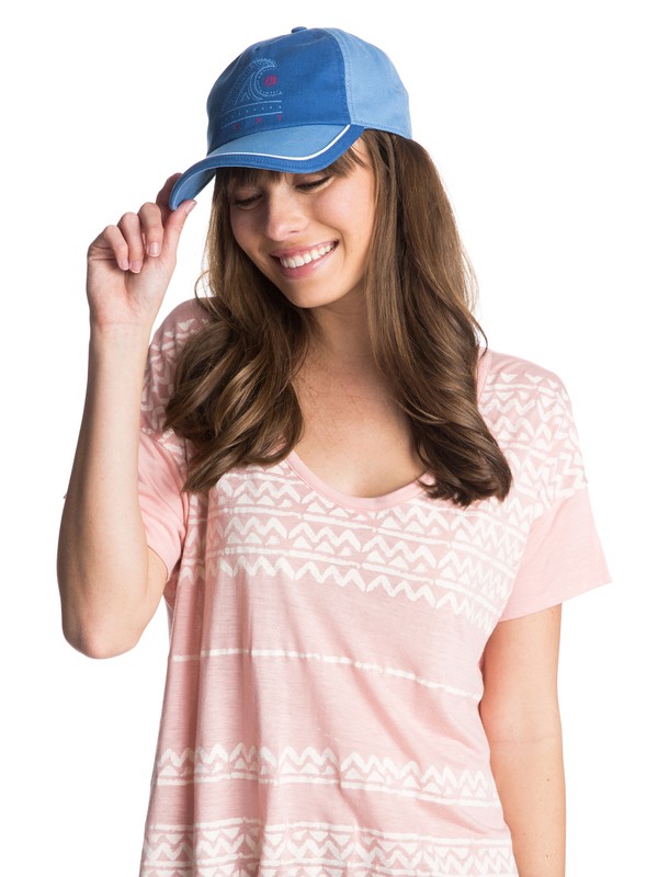 roxy, Next Level Baseball Hat, CAMPANULA (blv0) 0 Next Level Baseball Hat ARJHA03062 Roxy