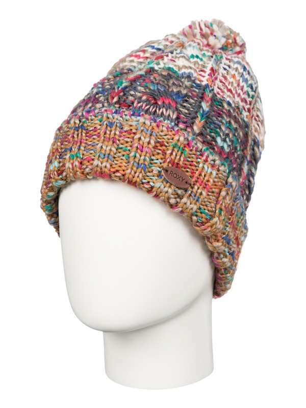 Sea Bank - Cable Knit Beanie ARJHA03096 0 Sea Bank - Bonnet en mailles torsadées ARJHA03096 Roxy