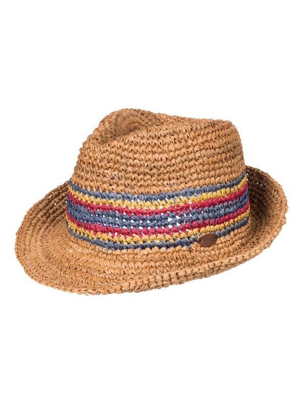 roxy, Horizon Straw Hat, LARK (tjz0) 0 Horizon Straw Hat ARJHA03098 Roxy