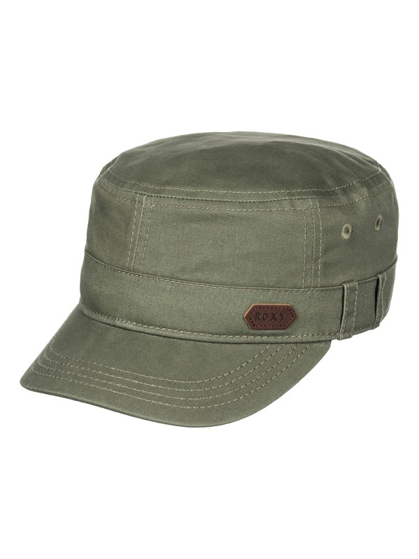 roxy, Castro Military Hat, DUSTY OLIVE (gpb0) 0 Castro Military Hat ARJHA03101 Roxy