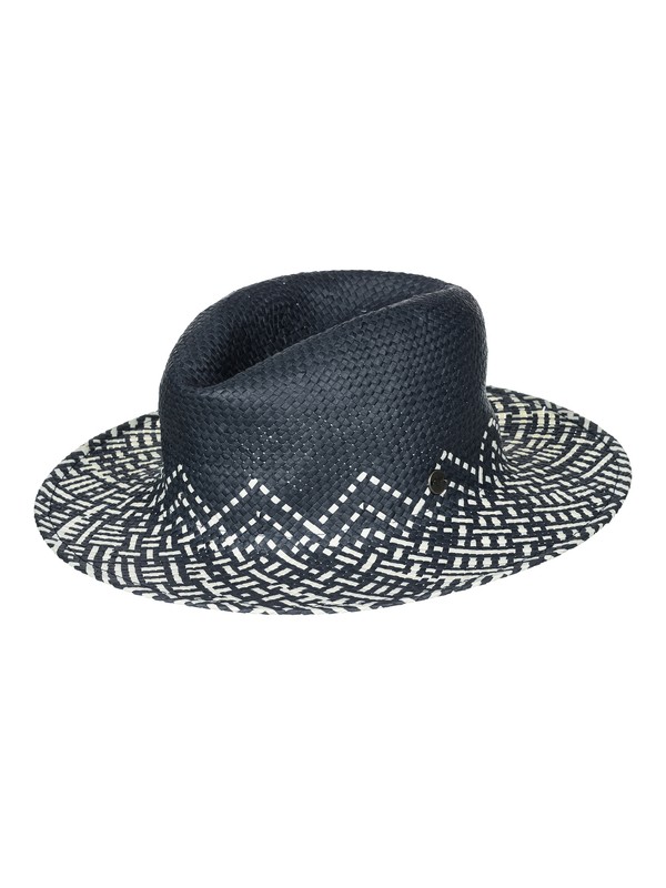 roxy, Quiet Moon Straw Hat, PATRIOT BLUE (bsh0) 0 Quiet Moon Straw Hat ARJHA03105 Roxy