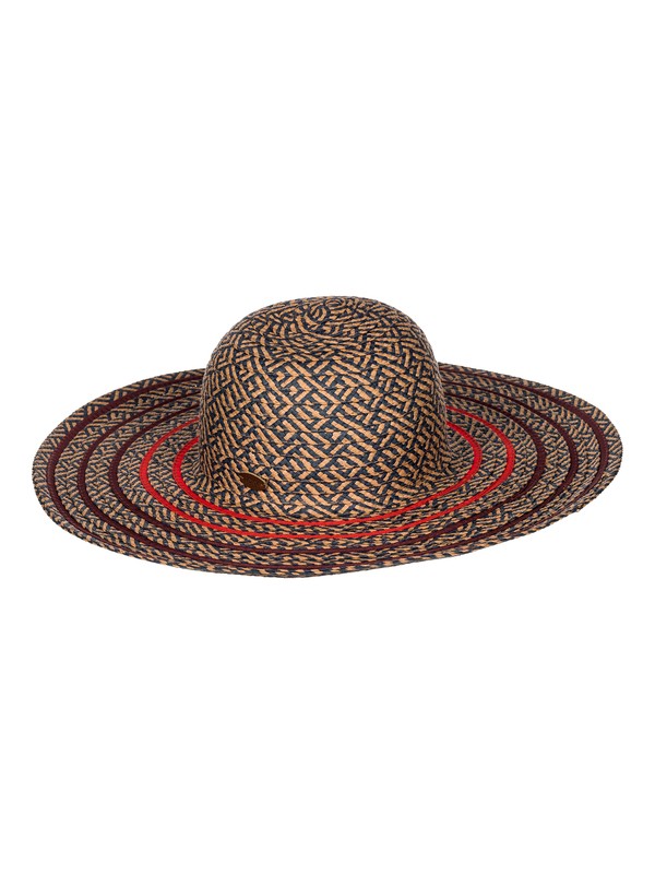 Sea Worthy - Floppy Straw Sun Hat ARJHA03109 0 Sea Worthy - Chapeau de soleil en paille souple ARJHA03109 Roxy