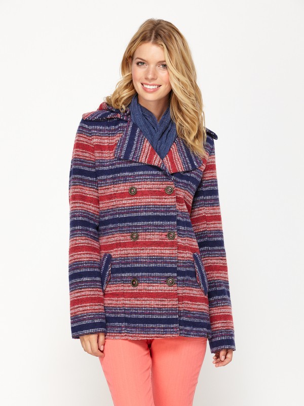roxy, Fog Trail Jacket, FANDANGO FUZZY STRIPE (mkn3) 0 Fog Trail Jacket ARJJK00011 Roxy