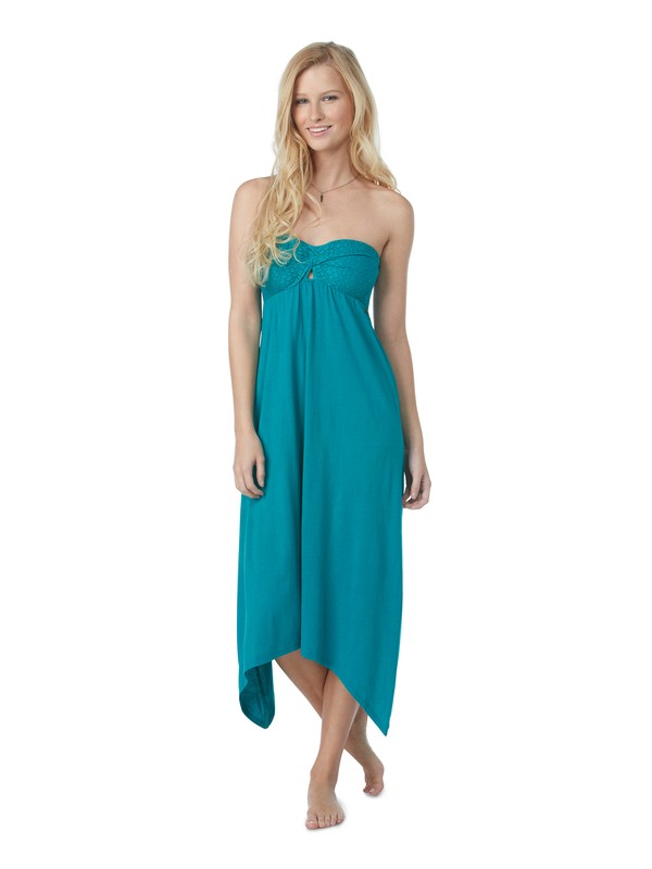 roxy, Sunny Shores Dress, SEA WATER (grl0) 0 Sunny Shores Dress ARJKD00032 Roxy