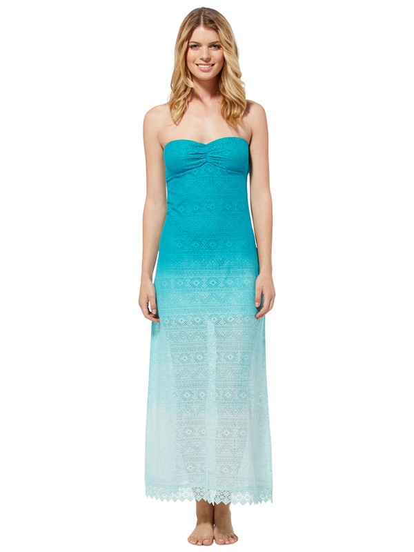 roxy, ROLLING WAVE, TILE BLUE OMBRE KNIT (bpm6) 0 ROLLING WAVE ARJKD00055 Roxy
