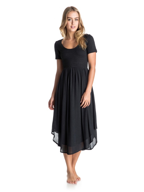 Tug Life - Short Sleeve Knit Dress ARJKD03092 0 Tug Life - Robe manches courtes ARJKD03092 Roxy