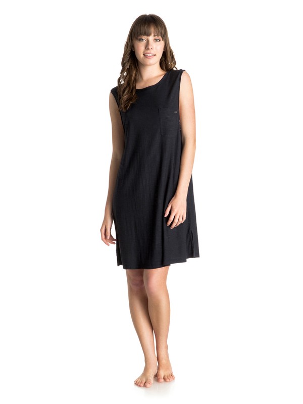 roxy, Changing Latitudes Tank Dress, TRUE BLACK (kvj0) 0 Changing Latitudes Tank Dress ARJKD03105 Roxy