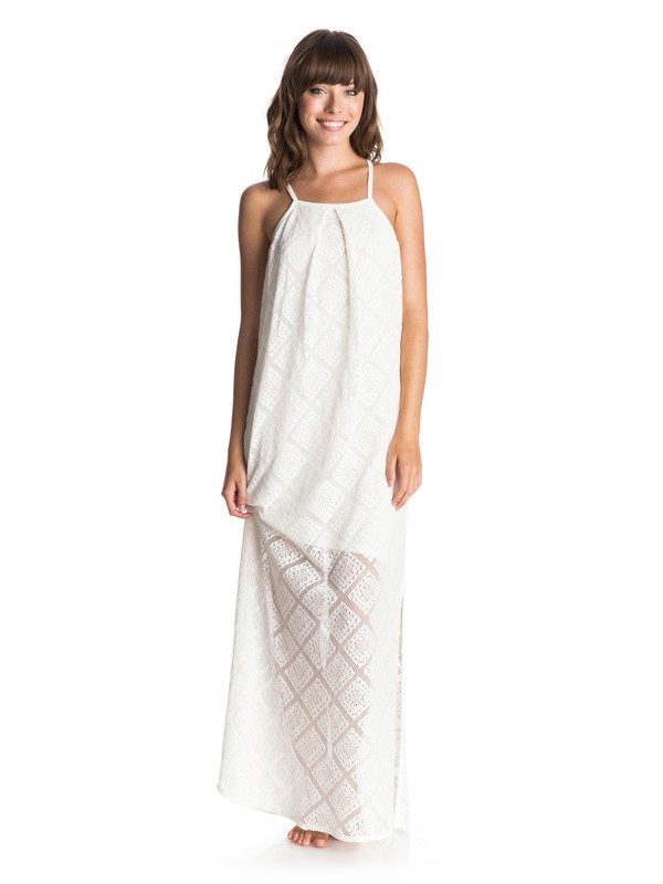 roxy, Gypsea Treasures Crochet Maxi Dress, SEA SPRAY (wbs0) 0 Gypsea Treasures Crochet Maxi Dress ARJKD03113 Roxy