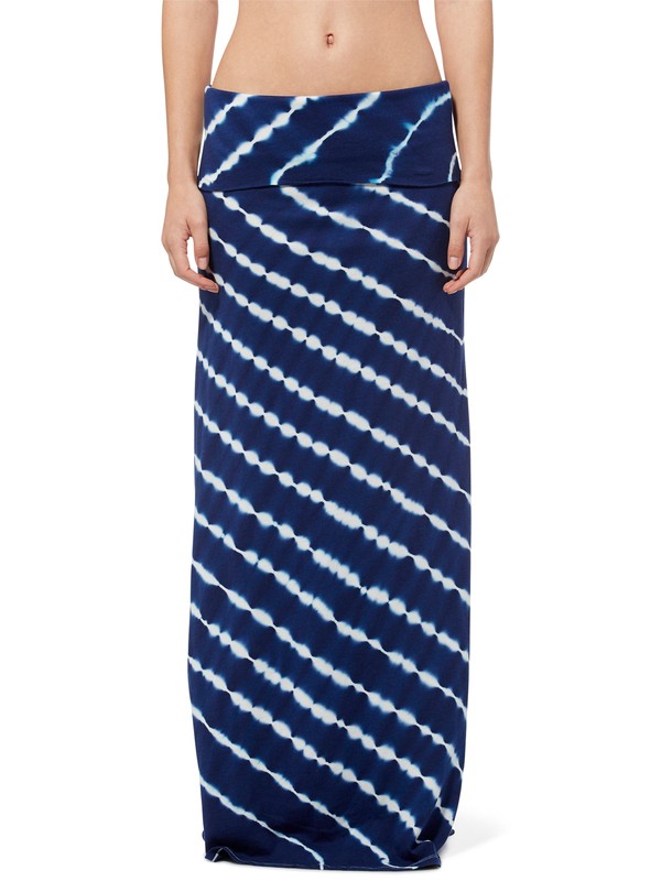 roxy, Ocean Treasure Wash Skirt, ESTATE BLUE DIAGONAL STRIPE (bsw3) 0 Ocean Treasure Wash Skirt ARJKK00011 Roxy