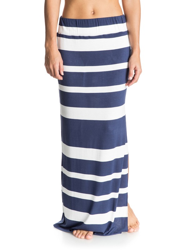 roxy, Mixin It Up Maxi Skirt, PATRIOT BLUE STRIPE (bsh1) 0 Mixin It Up Maxi Skirt ARJKK03015 Roxy