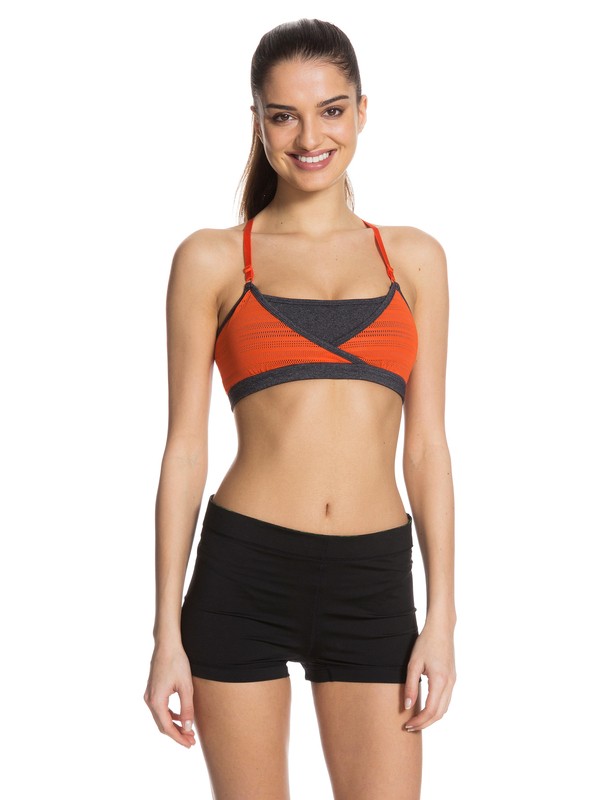 roxy, Harmony Bra, TANGERINE (nmj0) 0 Harmony Bra ARJKT03008 Roxy