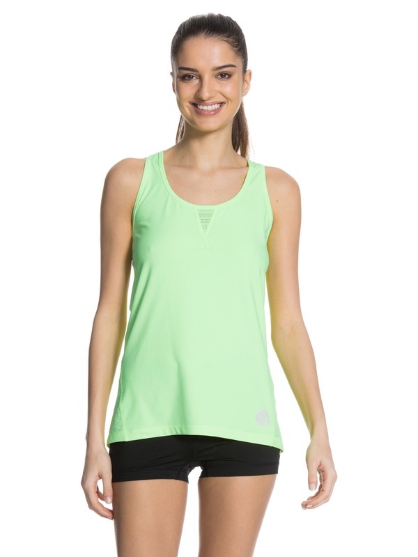 roxy, No Limits Tank, MOSS GREEN (gcf0) 0 No Limits Tank ARJKT03022 Roxy