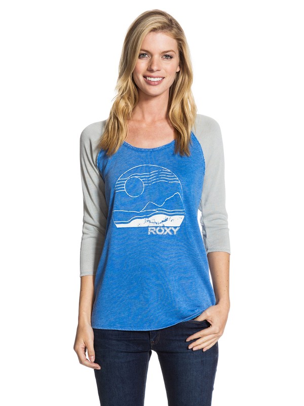 roxy, Fall Road Top, MEDITERRANEAN BLUE (bqe0) 0 Fall Road Top ARJKT03031 Roxy