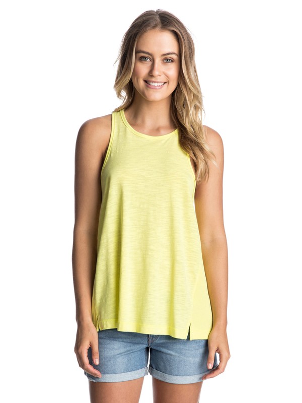 roxy, Rockaway Tank Top, LIMEADE (gen0) 0 Rockaway Tank Top ARJKT03083 Roxy