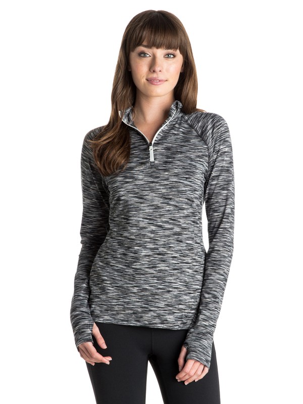 roxy, Run Around Pullover Top, TRUE BLACK (kvj0) 0 Run Around Pullover Top ARJKT03130 Roxy