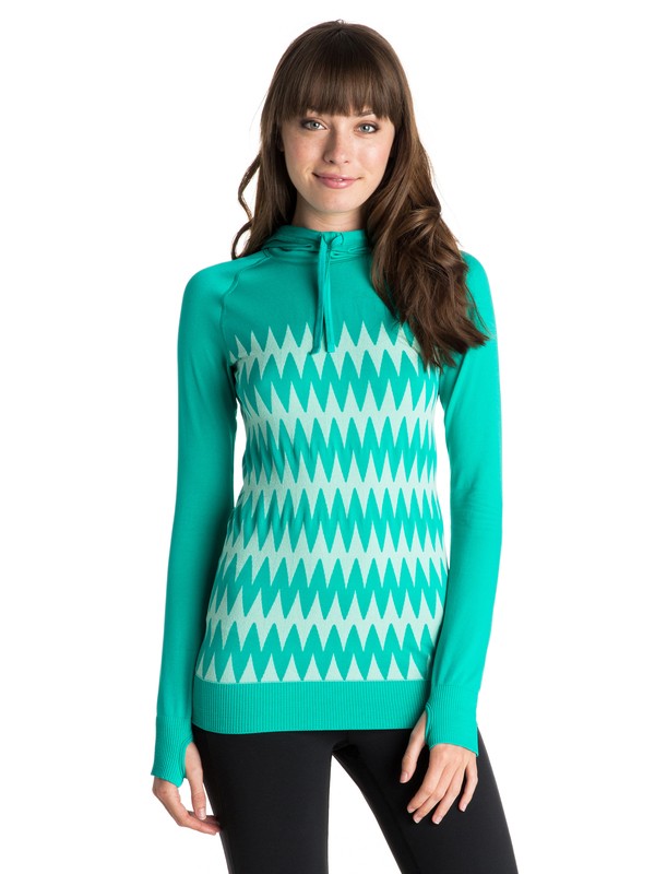 roxy, Stunner Seamless Hooded Top, COLUMBIA (gpf0) 0 Stunner Seamless Hooded Top ARJKT03134 Roxy