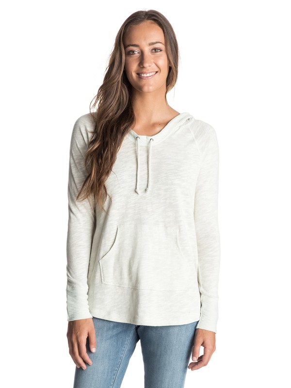 roxy, Weekend Escape Hooded Top, HARBOR GRAY (bfr0) 0 Weekend Escape Hooded Top ARJKT03181 Roxy