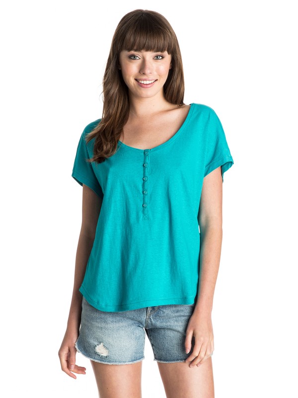 roxy, Adrift Top, LAKE BLUE (bnw0) 0 Adrift Top ARJKT03183 Roxy