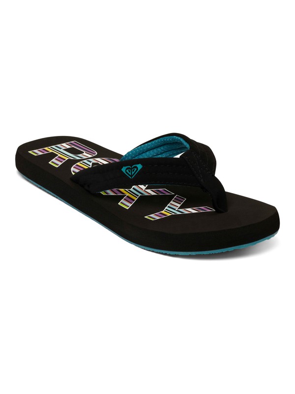 roxy, Low Tide Sandal, BLACK/BLUE (bkb) 0 Low Tide Sandal ARJL100019 Roxy