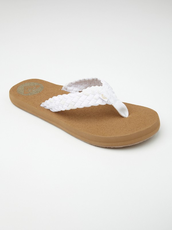 roxy, Rip Current Sandals, WHITE (wht) 0 Rip Current Sandals ARJL100020 Roxy