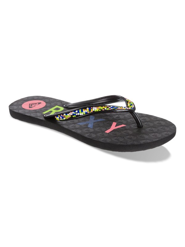 roxy, MOKU SANDAL, BLACK (blk) 0 MOKU SANDAL ARJL100118 Roxy