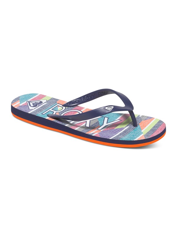 roxy, Tahiti - Flip-Flops, STRIPE BARELY PINK (spk) 0 Tahiti - Flip-Flops Pink ARJL100132 Roxy
