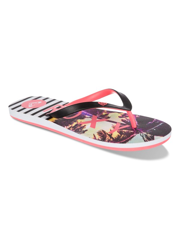 roxy, Tahiti Flip Flops, BLACK/PINK (bbp) 0 Tahiti Flip Flops ARJL100132 Roxy