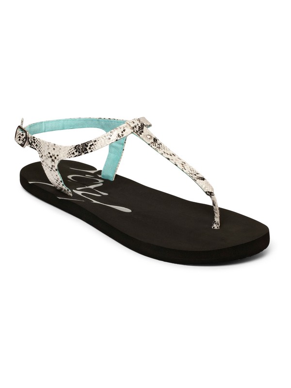 roxy, Tiki Sandals, BLACK/WHITE (bkw) 0 Tiki Sandals ARJL100199 Roxy