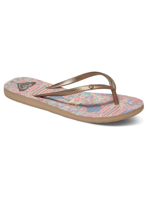 roxy, Bermuda - Sandalen für Frauen, GOLD/ESTATE BLUE (geb) 0 Bermuda - Sandalen für Frauen Gelb ARJL100249 Roxy