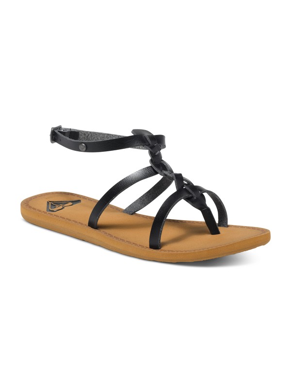 roxy, Crete Sandals, BLACK (blk) 0 Crete Sandals ARJL100333 Roxy