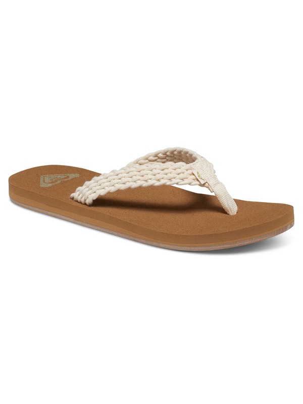 roxy, Porto - Sandalen für Frauen, CREAM (cre) 0 Porto - Sandalen für Frauen Weiss ARJL100397 Roxy