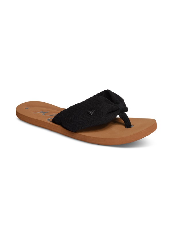 roxy, Caribe - Flip-Flops, BLACK (blk) 0 Caribe - Flip-Flops ARJL100416 Roxy