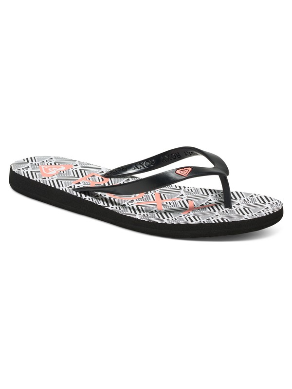 roxy, Tahiti Flip Flops, BLACK/WHITE (bkw) 0 Tahiti Flip Flops ARJL100433 Roxy