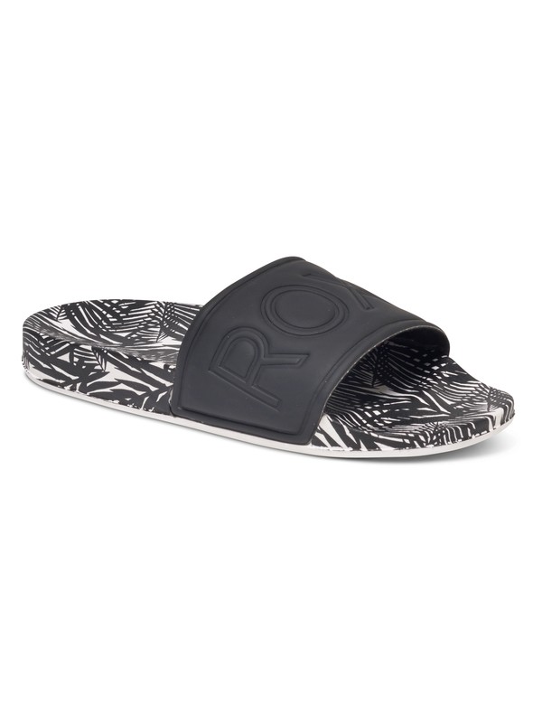 roxy, Slippy Sliders, BLACK (blk) 0 Slippy Sliders ARJL100455 Roxy