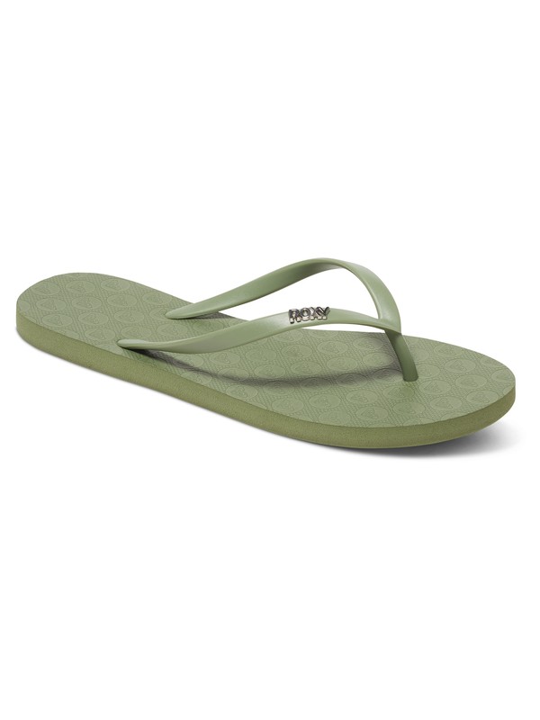 roxy, Viva - Chancletas, OIL GREEN (ogn) 0 Viva - Chancletas Verde ARJL100507 Roxy