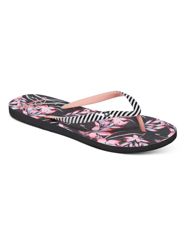 roxy, Portofino - Flip-Flops for Women, BLACK MULTI (bk5) 0 Portofino - Flip-Flops for Women ARJL100551 Roxy