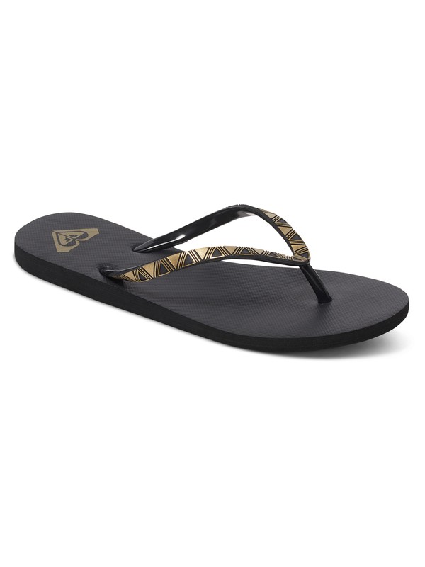 roxy, Bermuda Moulded - Tongs, BLACK (blk) 0 Bermuda Moulded - Tongs ARJL100552 Roxy