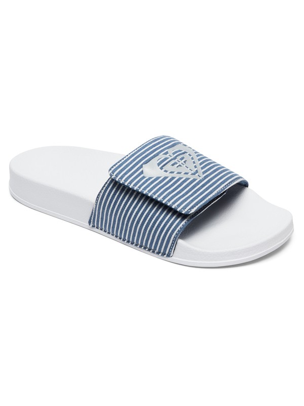 roxy, SLIPPY SLIDE, BLUE/WHITE (bwt) 0 SLIPPY SLIDE Blue ARJL100652 Roxy