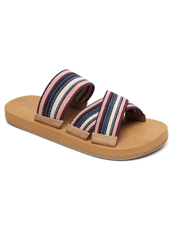 roxy, Sandalias Criss-Cross Shoreside, DARK BLUE (bla) 0 Sandalias Criss-Cross Shoreside Azul ARJL100656 Roxy