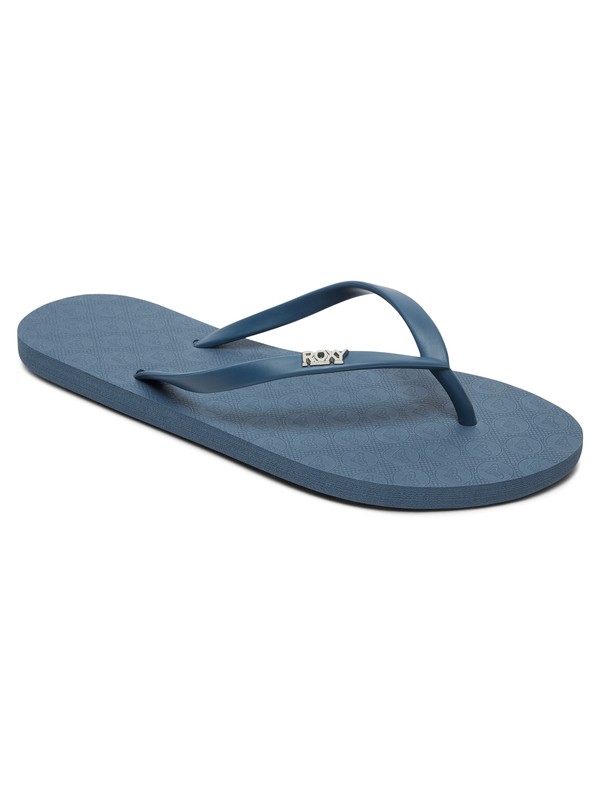roxy, Viva - Tongs pour Femme, DUSK BLUE (dub) 0 Viva - Tongs pour Femme Bleu ARJL100663 Roxy