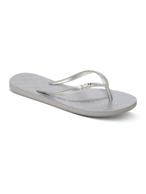 roxy, Viva - Tongs pour Femme, SILVER (sil) 0 Viva - Tongs pour Femme Gris ARJL100663 Roxy