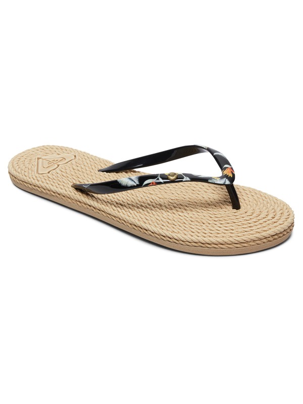roxy, South Beach - Tongs pour Femme, BLACK (bl0) 0 South Beach - Tongs pour Femme Noir ARJL100685 Roxy