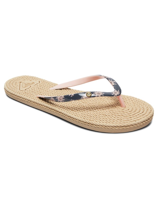 roxy, South Beach - Tongs pour Femme, DUSK BLUE (dub) 0 South Beach - Tongs pour Femme Bleu ARJL100685 Roxy