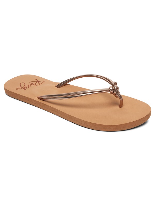 roxy, Lahaina Flip-Flops, ROSE GOLD (rsg) 0 Lahaina Flip-Flops Orange ARJL100721 Roxy